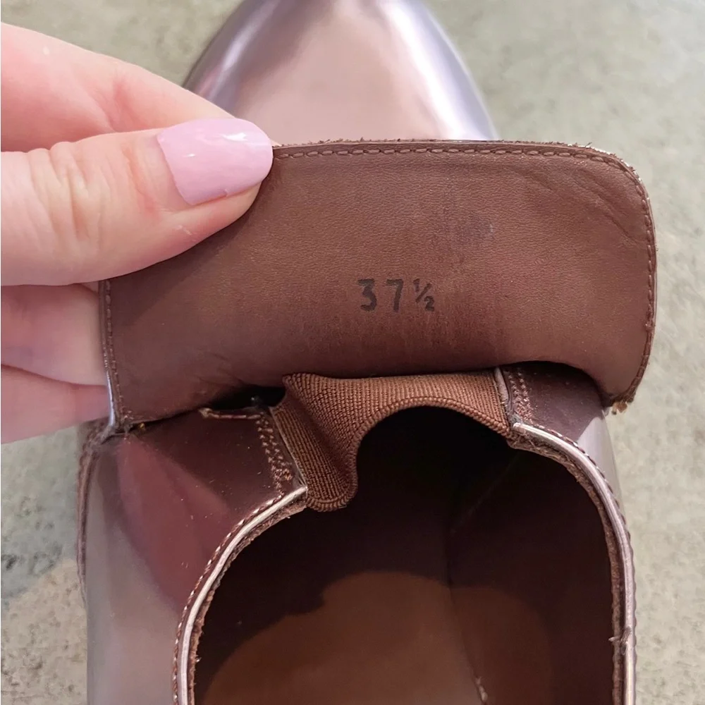 Brunello Cucinelli Metallic Patent Leather Loafers - Picture 7 of 10